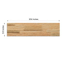 Burly Wood - Self-Adhesive 3D Peel & Stick Real Stacked Stone Tiles [Pack of 10]