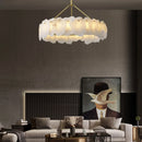 Irregular Burton Alabaster Chandelier