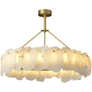 Irregular Burton Alabaster Chandelier