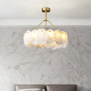 Irregular Burton Alabaster Chandelier