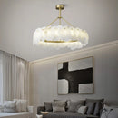 Irregular Burton Alabaster Chandelier