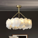 Irregular Burton Alabaster Chandelier