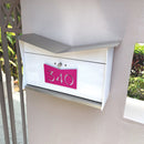 ButterFly Box in ARCTIC WHITE - Wall Mount Mailbox