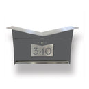 ButterFly Box in DESIGNER GRAY - Wall Mount Mailbox