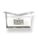 ButterFly Box in ARCTIC WHITE - Wall Mount Mailbox