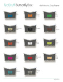 ButterFly Box in DESIGNER GRAY - Wall Mount Mailbox