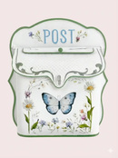 Vintage Farmhouse Wall-Mounted Post Box Mailbox Metal Letter Box Outdoor by 2Dropme