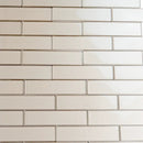 Fossil Gray 12x12 Glossy Brick Glass Mosaic Tile (5 pack, 4.83 sq ft/case) by Apollo Tile