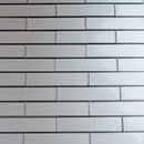 Gray 12x12 Brick Glossy Glass Mosaic Tile (5 pack, 4.83 sq ft/case) - Sample