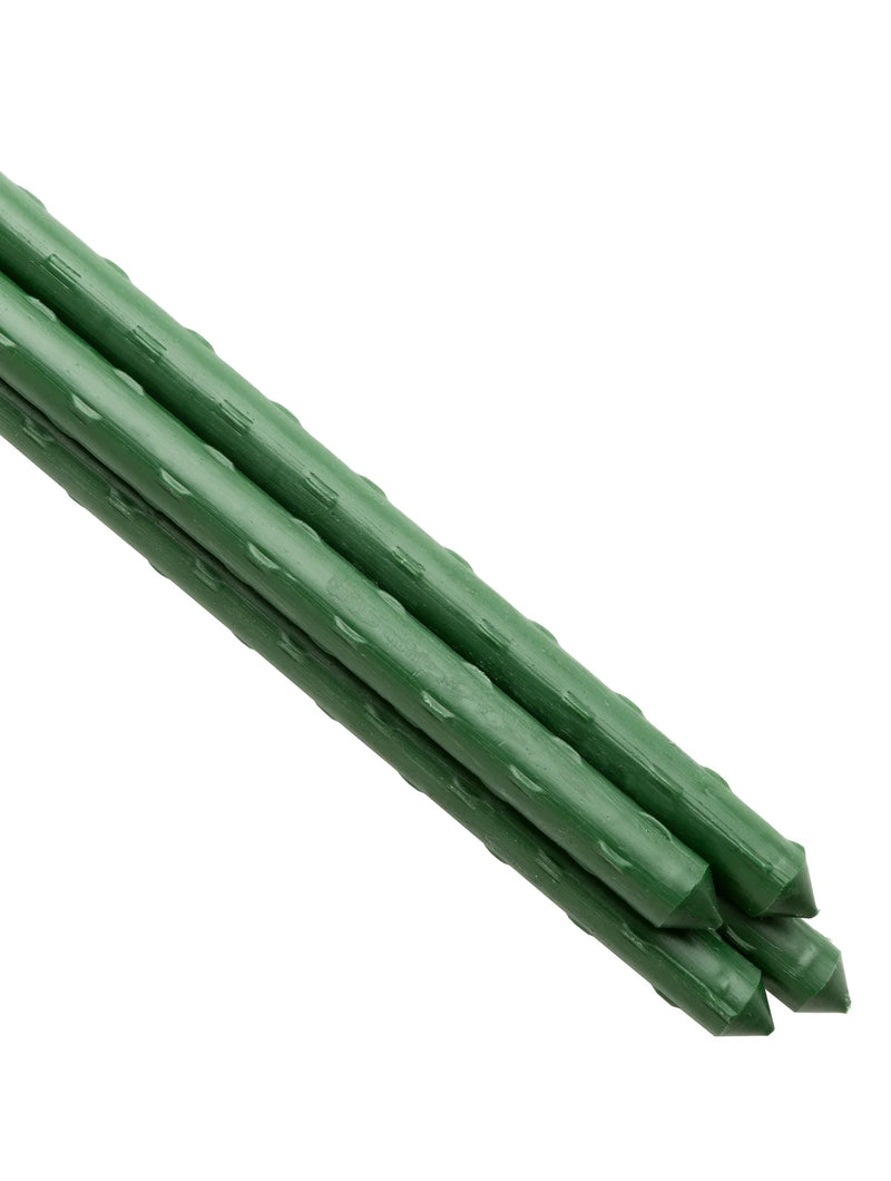 Sturdy Coated Steel Garden Stakes (available in lengths of: 2.5', 3', 4', 5', and 6') All plant sticks are 7/16" diameter.