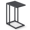 C-Shaped Side Table with Adjustable Foot Pads for Living Room Bedroom-Dark Gray by LJGDeals