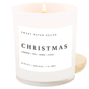 Christmas Soy Candle - White Jar - 11 oz