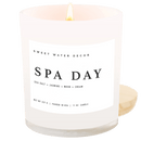 Spa Day Soy Candle - White Jar - 11 oz