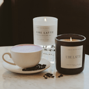 Ube Latte Soy Candle - White Jar - 11 oz by Sweet Water Decor