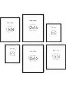 Warwick Gallery Frames, Black