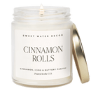 Cinnamon Rolls Soy Candle - Clear Jar - 9 oz