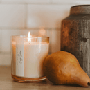 Cozy Season Soy Candle - Tinted Glass Jar - 12 oz by Sweet Water Decor