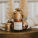 Fraser Fir Soy Candle - Amber Jar - 9 oz by Sweet Water Decor