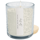 Spa Day Soy Candle - Blue Tinted Glass Jar - 12 oz