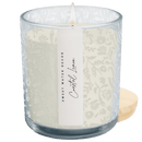Coastal Lemon Soy Candle - Blue Tinted Glass Jar - 12 oz