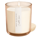 Coastal Lemon Soy Candle - Tinted Glass Jar - 12 oz