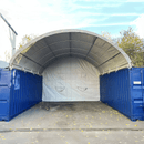 20x20 ft Container Shelter with Closed Back Panel by Chery Industrial