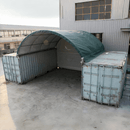 20x20 ft Container Shelter with Closed Back Panel by Chery Industrial