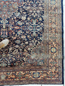 Antique Persian Mahal Rug 8’3”x12’ - Circa 1900 Treasure
