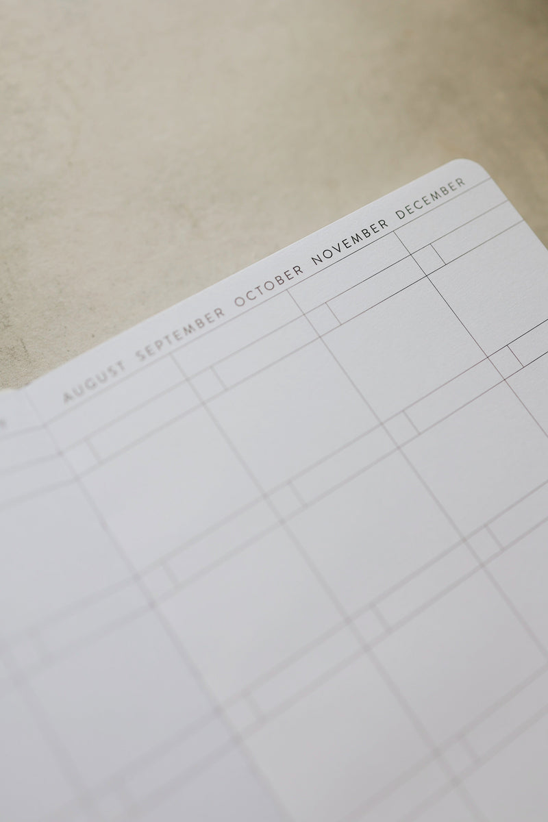 5x8 Undated Planner - Checkers Edition