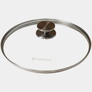 CXD Tempered Glass Lid with Stainless Steel Knob
