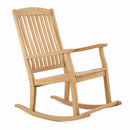 Telluride Oiled Teak Outdoor Patio Rocking Chair