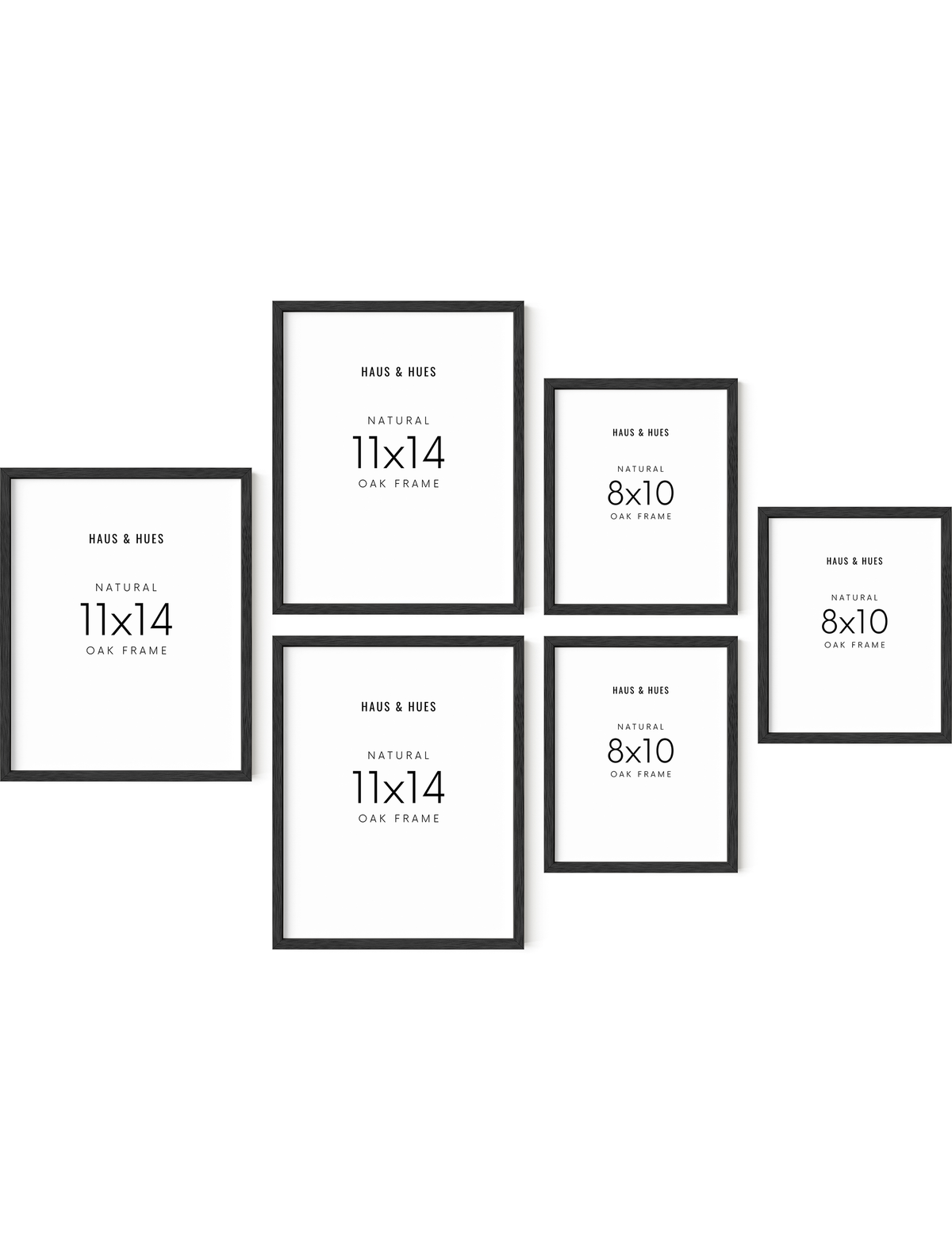 Windsor Gallery Frames, Black