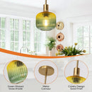 6 Inch Felix 1-Light Island Pendant Light by Parrot Uncle