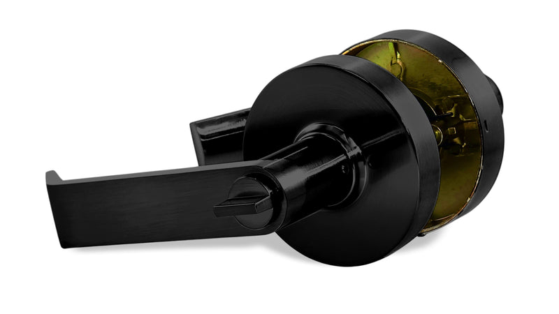Privacy Door Lock with Occupancy Indicator in Matte Black, photo 4 of 5
