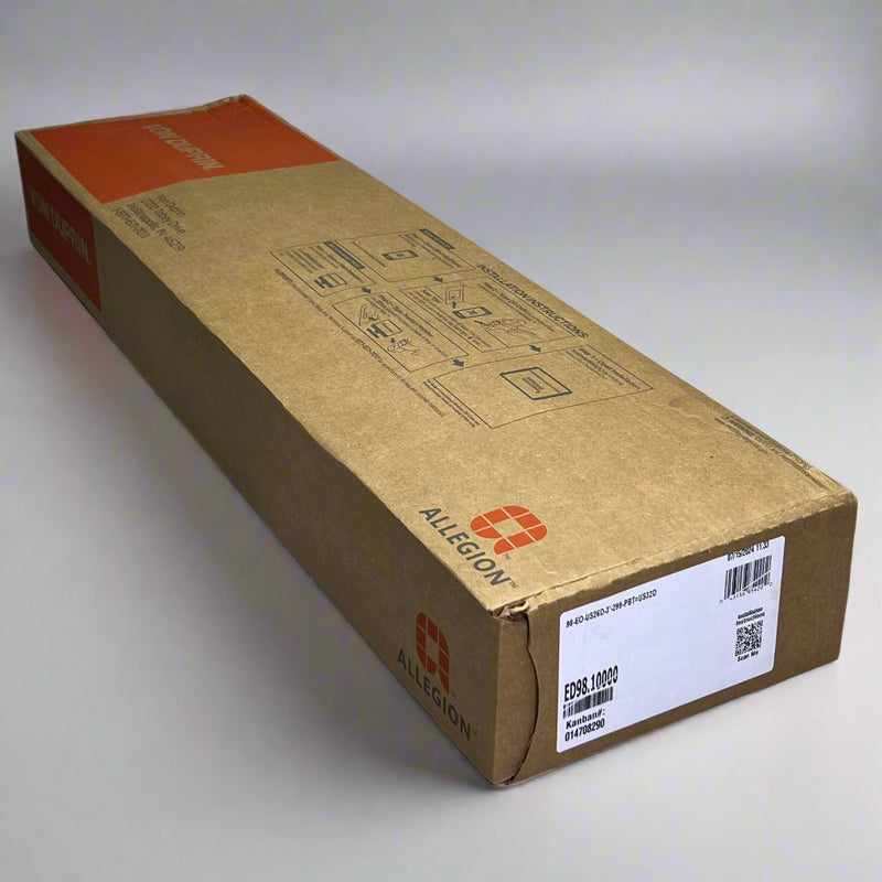 ALLEGION Commercial Door Lock Sz 33" L Blue & Silver ED98.10000