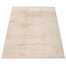Soft Area Rug with Anti-Slip Backing Washable - Dark Beige