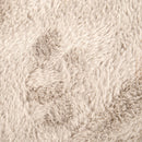 Soft Area Rug with Anti-Slip Backing Washable - Dark Beige
