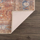 Anshu Peach Washable Area Rug