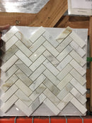 Calacatta Gold Marble 2" x 12" OG-1 Molding Polished Tile
