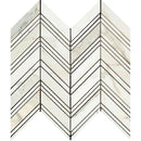 Calacatta Gold Marble Penny Round (Single Color) Polished Tile