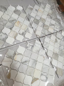 Calacatta Gold Marble 3/4 x 12 Box Liner Honed Tile