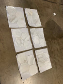 Calacatta Gold Marble 3/4" x 12" Bullnose Liner Polished Tile