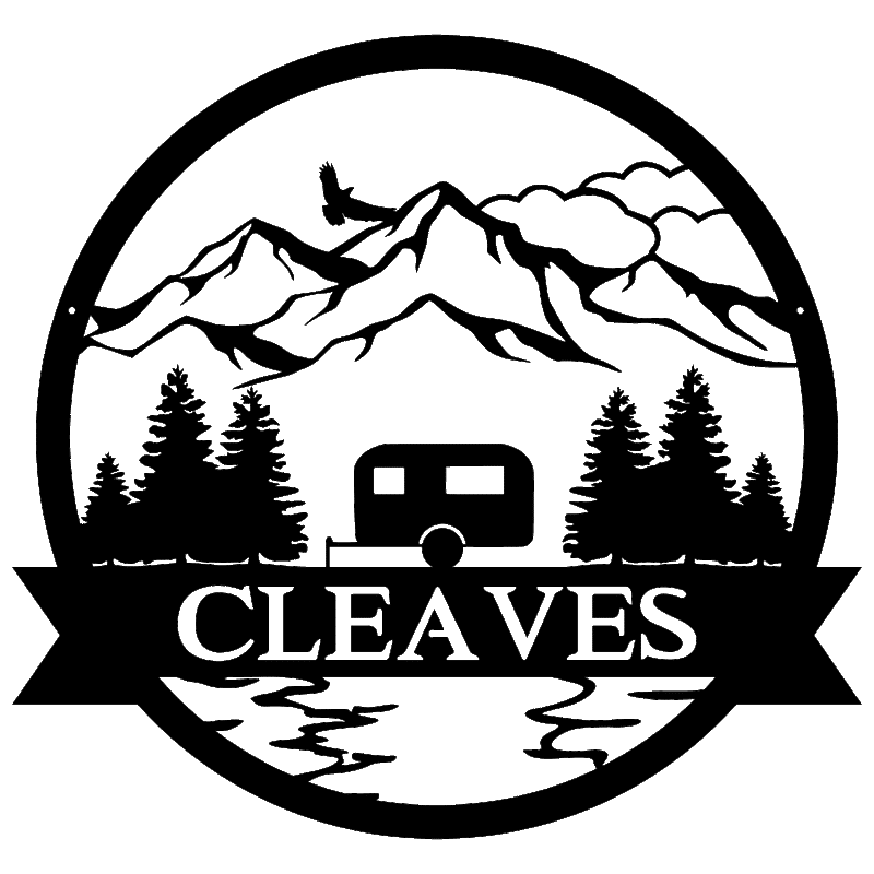 Camper Outdoor Monogram