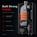 Camplux Climatech 3 Indoor Gas Tankless Water Heater 68,000 BTU by Camplux