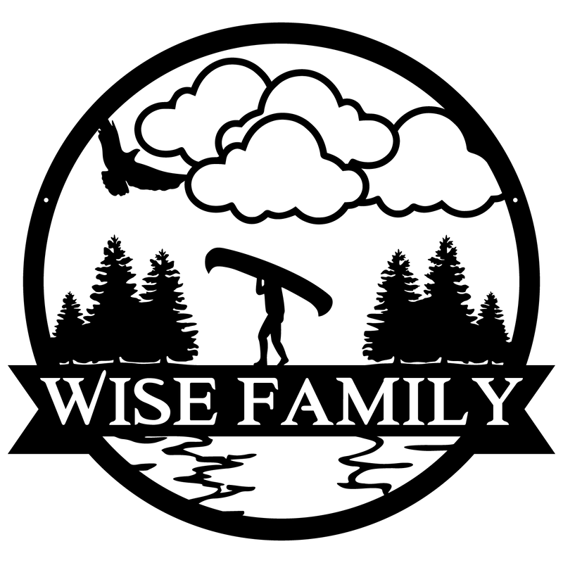 Canoe Outdoor Monogram