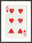Red Hearts Card