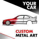 Your Personalized Car Metal Wall Art - MT1113 by Modello Turbo