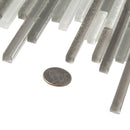 Gray 12x12 Glossy Matte Textured Brick Glass Mosaic Tile (5 pack, 4.83 sq ft/case)