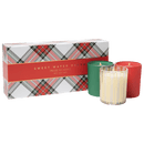 Christmas Candle Gift Box Set (Christmas, Warm and Cozy, Fraser Fir) by Sweet Water Decor
