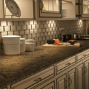 CB07 1.8W DC12V Round LED Dimmable Cast Aluminum Recessed Cabinet Light Down Lighting Fixture